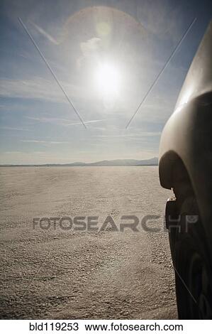 Close up of car driving on salt flats, Bonnaville Salt Flats, Utah, United States View Large Photo Image Stock Image - Close up of car driving on salt flats, Bonnaville Salt Flats, Utah, United States. Fotosearch