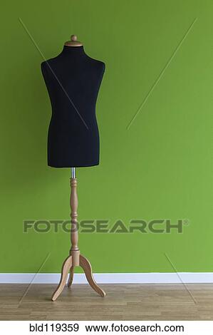 Stock Photo - Dressmaker's model in studio. Fotosearch