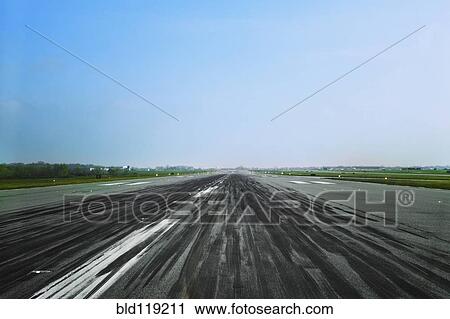 Markings on airplane runway View Large Photo Image Stock Image - Markings on airplane runway. Fotosearch