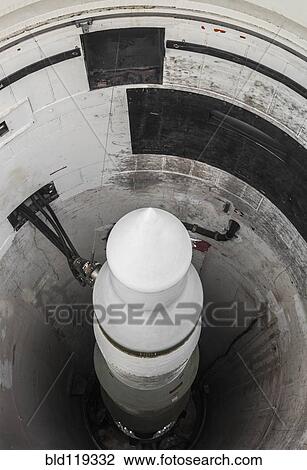 Overhead view of Minuteman missile in launch tube View Large Photo Image Stock Image - Overhead view of Minuteman missile in launch tube. Fotosearch