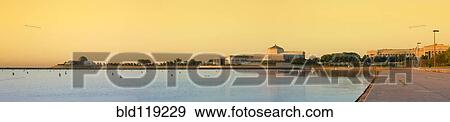 Panoramic view of Chicago lakefront, Chicago, Minnesota, United States View Large Photo Image Stock Photo - Panoramic view of Chicago lakefront, Chicago, Minnesota, United States. Fotosearch