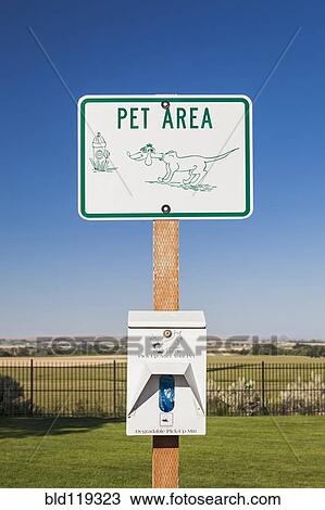 Pet area sign in dog park View Large Photo Image Stock Image - Pet area sign in dog park. Fotosearch