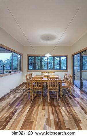 Dining table and chairs in hotel dining room View Large Photo Image Stock Image - Dining table and chairs in hotel dining room. Fotosearch