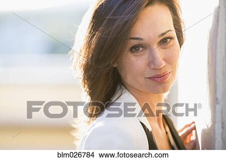 Hispanic woman smiling View Large Photo Image Picture - Hispanic woman smiling. Fotosearch