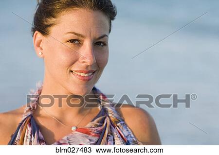 Middle Eastern woman smiling View Large Photo Image Stock Image - Middle Eastern woman smiling. Fotosearch