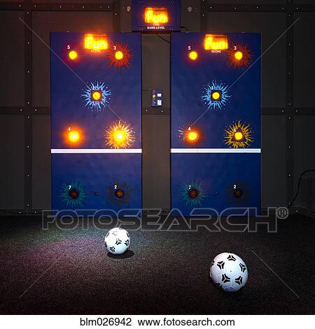 Soccer balls with light-up panels View Large Photo Image Stock Image - Soccer balls with light-up panels. Fotosearch