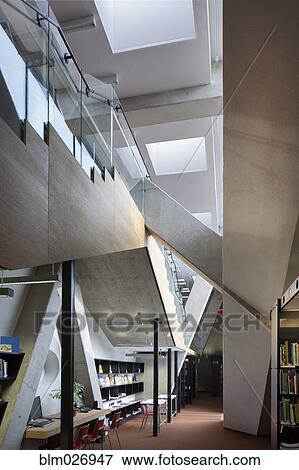 Staircase and architecture in library at Narva College, Tartu University, Tartu, Tartu, Estonia View Large Photo Image Stock Photo - Staircase and architecture in library at Narva College, Tartu University, Tartu, Tartu, Estonia. Fotosearch