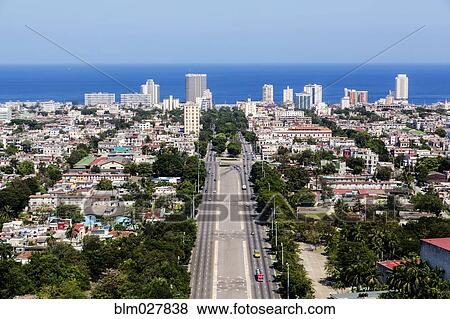 Stock Photo - Aerial view of Havana, Cuba. Fotosearch