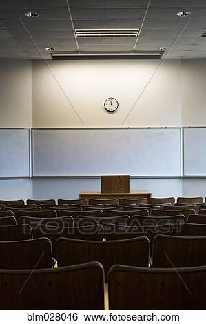 Empty seats in lecture hall View Large Photo Image Stock Photograph - Empty seats in lecture hall. Fotosearch