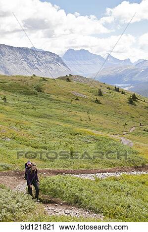 Caucasian mother and baby on path in mountain landscape, Jasper, Alberta, Canada View Large Photo Image Stock Image - Caucasian mother and baby on path in mountain landscape, Jasper, Alberta, Canada. Fotosearch