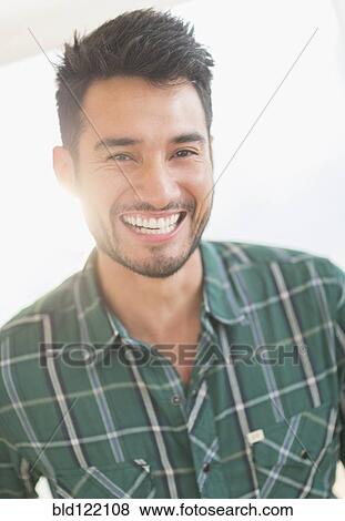 Mixed race man smiling View Large Photo Image Stock Photo - Mixed race man smiling. Fotosearch