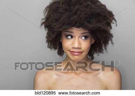 Mixed race woman smiling View Large Photo Image Stock Photography - Mixed race woman smiling. Fotosearch