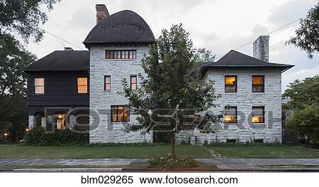 British Arts and Crafts house View Large Photo Image Stock Photography - British Arts and Crafts house. Fotosearch