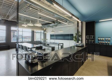 Empty meeting room in office View Large Photo Image Stock Image - Empty meeting room in office. Fotosearch