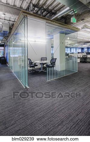 Stock Photo - Empty meeting room in office. Fotosearch