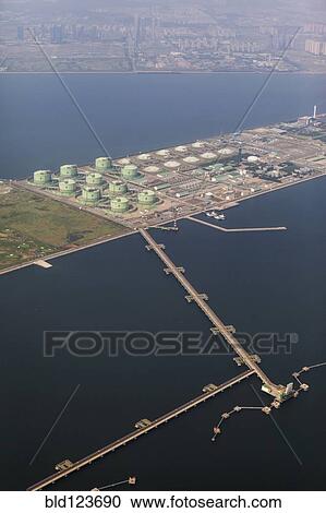 Aerial view of commercial dock, Busan, South Korea View Large Photo Image Stock Image - Aerial view of commercial dock, Busan, South Korea. Fotosearch