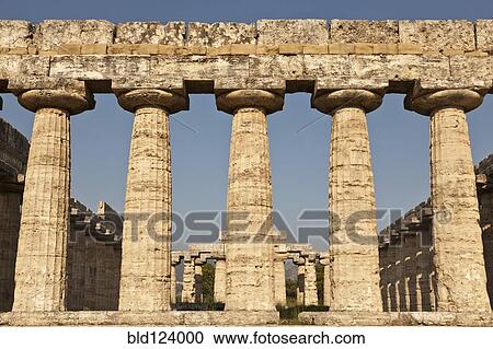 Ancient ruins in rural landscape, Paestum, Campania, Italy View Large Photo Image Stock Image - Ancient ruins in rural landscape, Paestum, Campania, Italy. Fotosearch