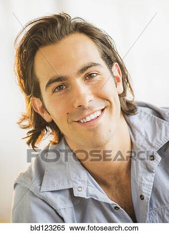 Caucasian man smiling View Large Photo Image Stock Photography - Caucasian man smiling. Fotosearch