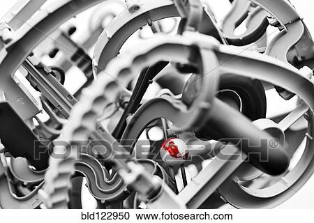 Close up globe among gears in machine View Large Photo Image Stock Image - Close up globe among gears in machine. Fotosearch