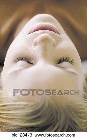 Close up of woman's face View Large Photo Image Stock Image - Close up of woman's face. Fotosearch
