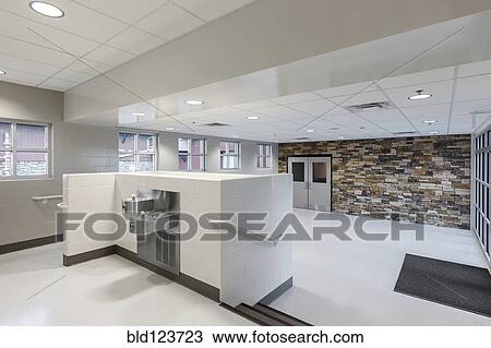 Water fountains in lobby of animal shelter View Large Photo Image Stock Image - Water fountains in lobby of animal shelter. Fotosearch
