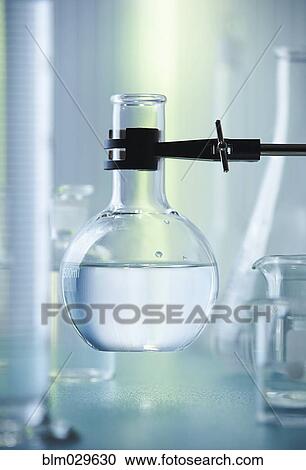 Beaker of liquid in lab View Large Photo Image Stock Image - Beaker of liquid in lab. Fotosearch