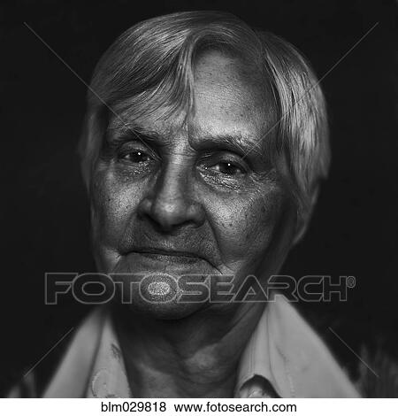 Close up of Senior Caucasian woman's face View Large Photo Image Stock Photo - Close up of Senior Caucasian woman's face. Fotosearch