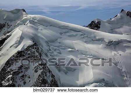 Mountaineers on Mt. Blanc, Chamonix, France View Large Photo Image Stock Photo - Mountaineers on Mt. Blanc, Chamonix, France. Fotosearch