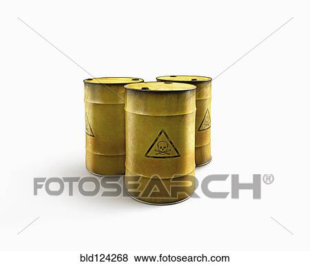 Barrels of toxic waste View Large Photo Image Stock Photo - Barrels of toxic waste. Fotosearch