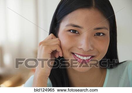 Chinese woman smiling View Large Photo Image Stock Photography - Chinese woman smiling. Fotosearch