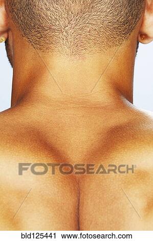 Close up of mixed race man's neck View Large Photo Image Stock Image - Close up of mixed race man's neck. Fotosearch