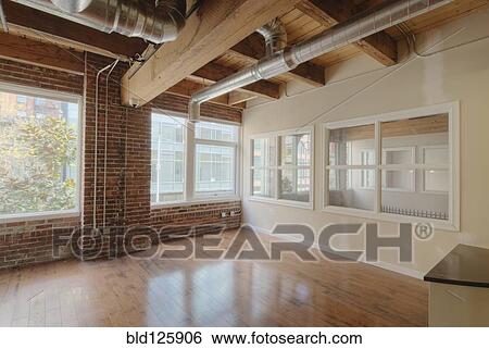 Stock Photograph - Empty office space. Fotosearch
