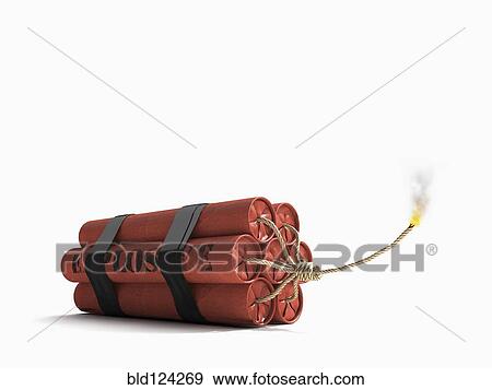 Lit bundle of dynamite View Large Photo Image Stock Photo - Lit bundle of dynamite. Fotosearch