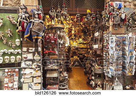 Souvenir store on city street View Large Photo Image Stock Photograph - Souvenir store on city street. Fotosearch