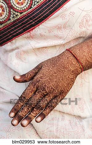 Close up of henna tattooed hand View Large Photo Image Stock Image - Close up of henna tattooed hand. Fotosearch