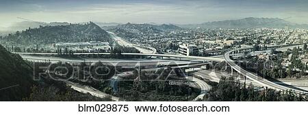 Empty highways, Glendale, California, United States View Large Photo Image Stock Photography - Empty highways, Glendale, California, United States. Fotosearch