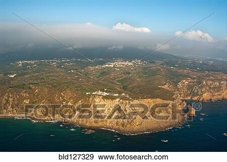 Cabo da Roca westernmost point of Europe View Large Photo Image Stock Photo - Cabo da Roca westernmost point of Europe. Fotosearch