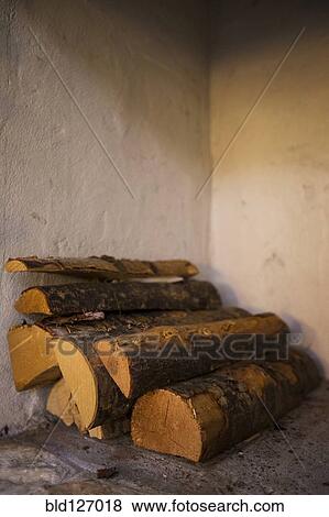Close up of firewood View Large Photo Image Stock Photo - Close up of firewood. Fotosearch