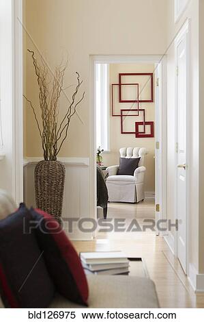 Stock Photography - Corridor in modern house. Fotosearch