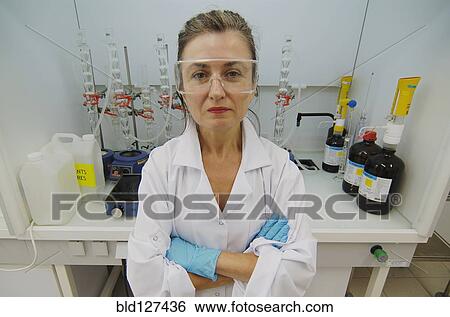 Lab technician in laboratory high angle view View Large Photo Image Stock Photograph - Lab technician in laboratory high angle view. Fotosearch