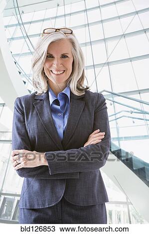 Portrait of confident Caucasian businesswoman View Large Photo Image Stock Image - Portrait of confident Caucasian businesswoman. Fotosearch