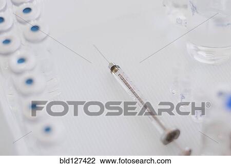 Syringe and sample tubes View Large Photo Image Stock Image - Syringe and sample tubes. Fotosearch