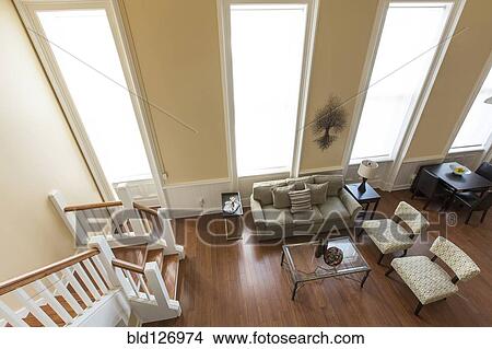 Picture - View of luxury living room. Fotosearch