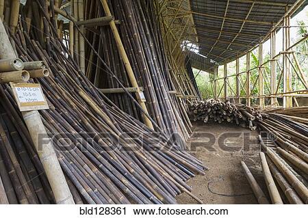 Bamboo trunks in factory, Ubud, Bali, Indonesia View Large Photo Image Stock Image - Bamboo trunks in factory, Ubud, Bali, Indonesia. Fotosearch