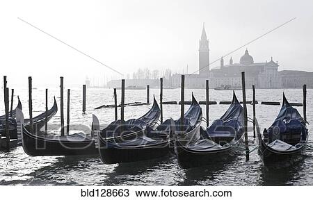 Canals docked in harbor, Venice, Veneto, Italy View Large Photo Image Stock Image - Canals docked in harbor, Venice, Veneto, Italy. Fotosearch