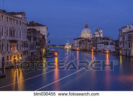 Time lapse view of gondolas on urban canal at night, Venice, Veneto, Italy View Large Photo Image Stock Photography - Time lapse view of gondolas on urban canal at night, Venice, Veneto, Italy. Fotosearch