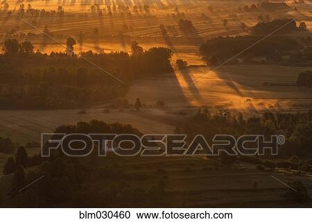 Trees casting shadows at sunrise over landscape, Ljubljana, Osrednje Slovenska, Slovenia View Large Photo Image Stock Image - Trees casting shadows at sunrise over landscape, Ljubljana, Osrednje Slovenska, Slovenia. Fotosearch