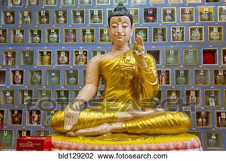 Buddha statue in Wat Chayamangkalaram temple, George Town, Penang, Malaysia View Large Photo Image Stock Image - Buddha statue in Wat Chayamangkalaram temple, George Town, Penang, Malaysia. Fotosearch