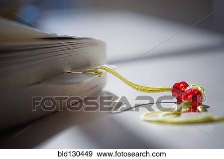 Stock Photo - Close up of beaded bookmark. Fotosearch
