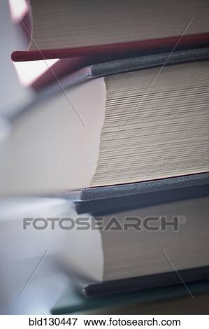 Stock Photo - Close up of book corners. Fotosearch